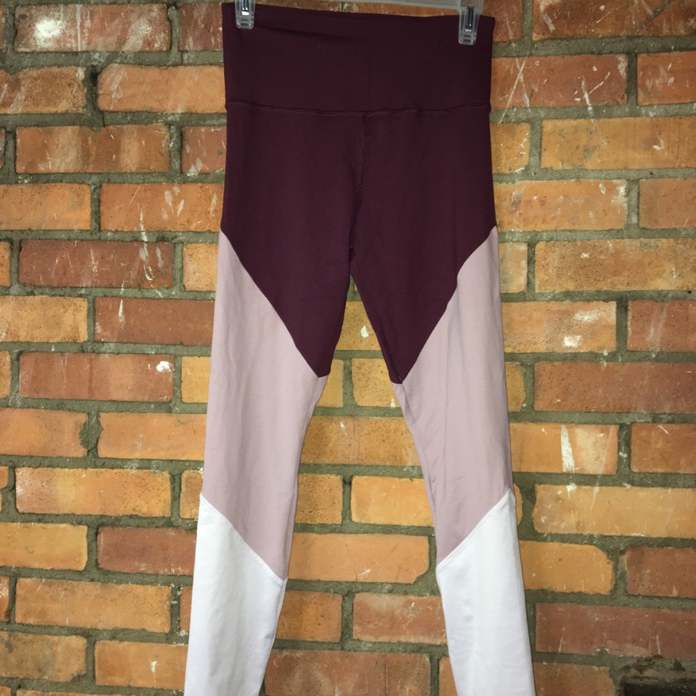 High waisted leggings 3 tone